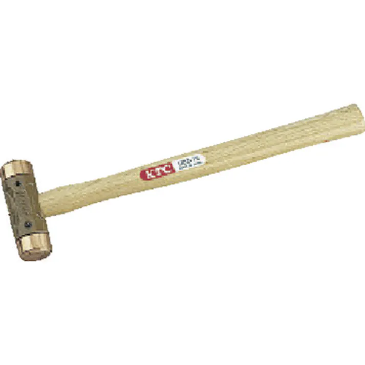 【CAINZ-DASH】京都機械工具 銅ハンマ 1ポンド 頭径30mm 頭長88mm 全長330mm UD2-10【別送品】