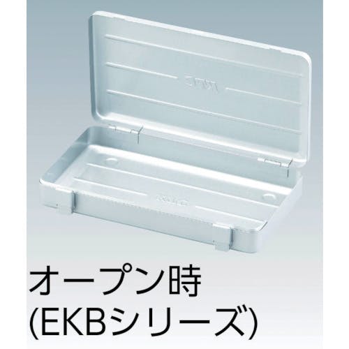 CAINZ-DASH】京都機械工具 スチール製工具箱 片開きメタルケース 間口