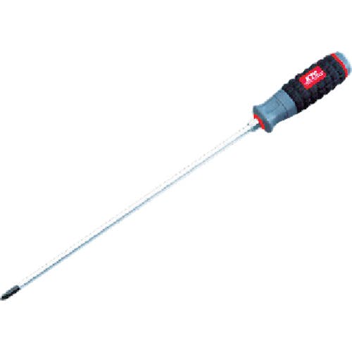 京都機械工具 グリップドライバー 樹脂柄ドライバロング軸 クロス貫通タイプNo.1 D1P2-130 グリップドライバー 京都機械工具 グリップドライバー 樹脂柄ドライバロング軸 クロス貫通タイプNo.1 D1P2-130 グリップドライバー