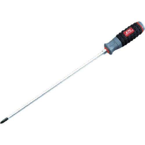 京都機械工具 グリップドライバー 樹脂柄ドライバロング軸 クロス貫通タイプNo.2 D1P2-230 グリップドライバー 京都機械工具 グリップドライバー 樹脂柄ドライバロング軸 クロス貫通タイプNo.2 D1P2-230 グリップドライバー