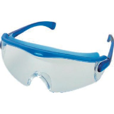 【CAINZ-DASH】京都機械工具 メガネ用品　保護めがね（１眼型）　幅１６０ｍｍ YDA-730【別送品】