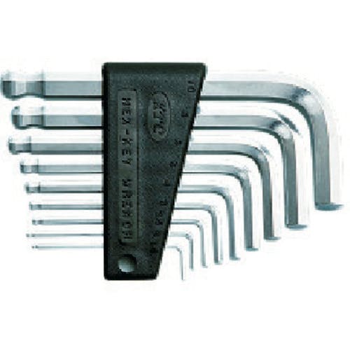 【CAINZ-DASH】京都機械工具 ハイグレードボールポイントＬ型スタンダード六角棒レンチセット［９本組］ HLD2009【別送品】