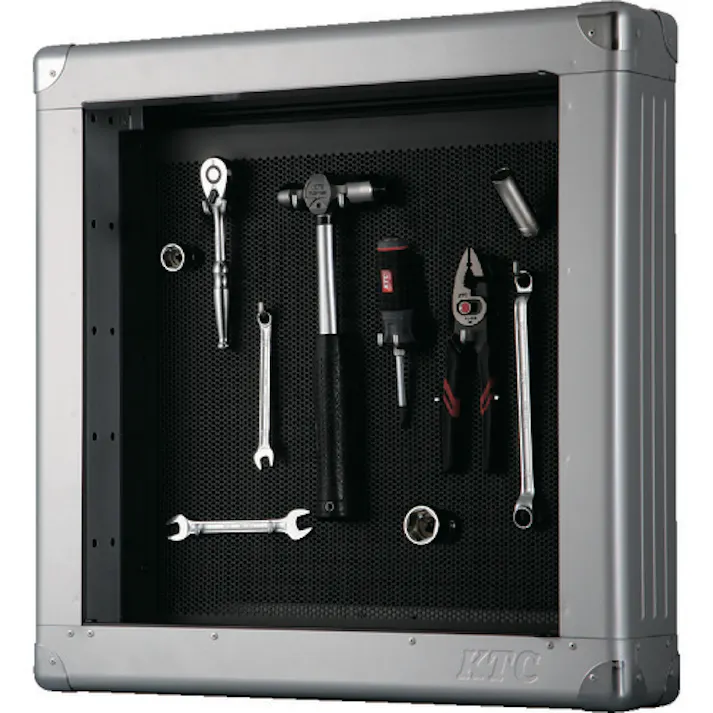 【CAINZ-DASH】京都機械工具 薄型収納メタルケース用デスクトップスタンド EKS-301【別送品】