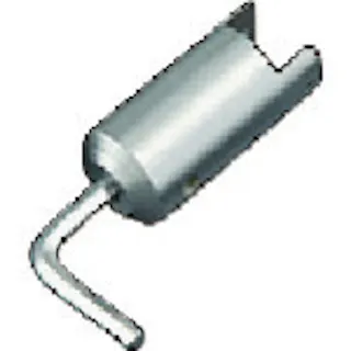 【CAINZ-DASH】京都機械工具 交換式用 六角棒ヘッド ショートタイプ 4mm GX13-H04S【別送品】