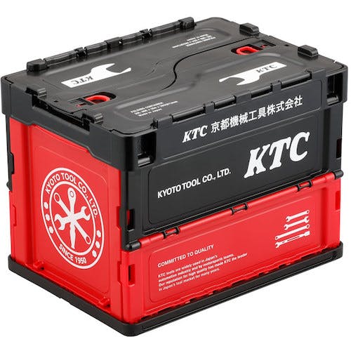 京都機械工具 KTC折り畳みコンテナ 20L (ブラック) YG-195BK 折りたたみコンテナ 京都機械工具 KTC折り畳みコンテナ 20L (ブラック) YG-195BK 折りたたみコンテナ