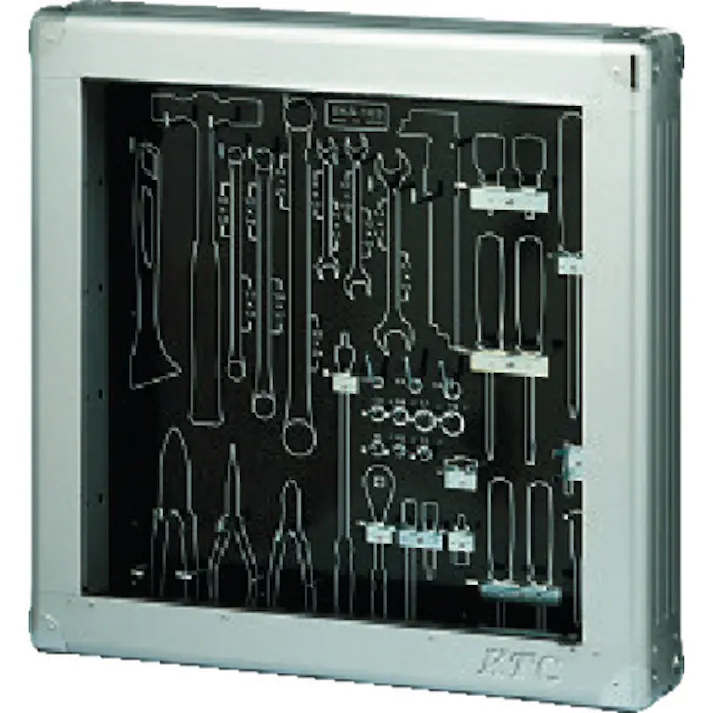 【CAINZ-DASH】京都機械工具 薄型収納メタルケース EKS-103【別送品】