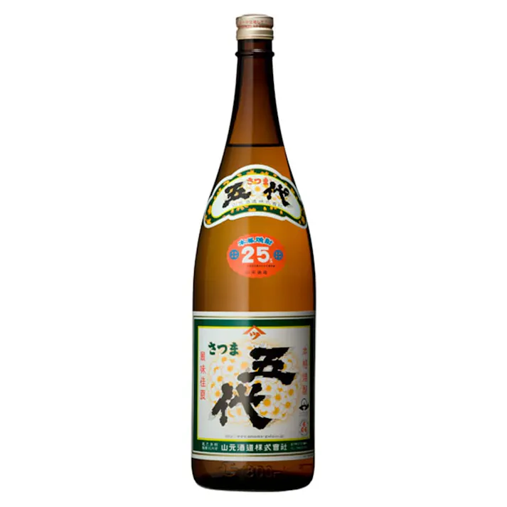 さつま 五代 芋 25度 1800ml【別送品】