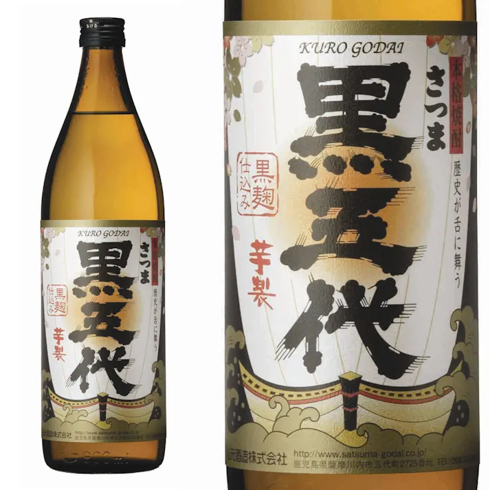 さつま 黒五代 芋 25度 900ml【別送品】