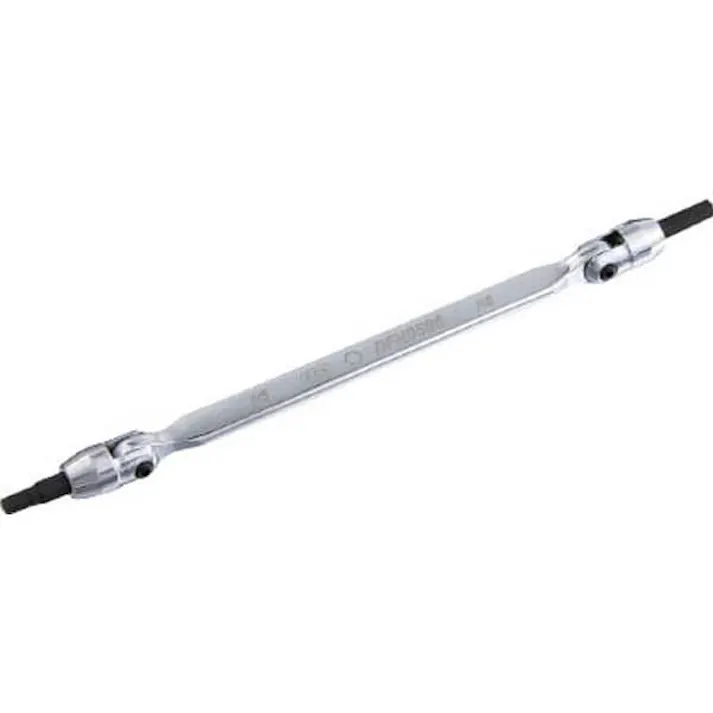 スエカゲ 六角棒レンチ ダブルフレックスヘキサゴンレンチ 5×6mm DFH0506