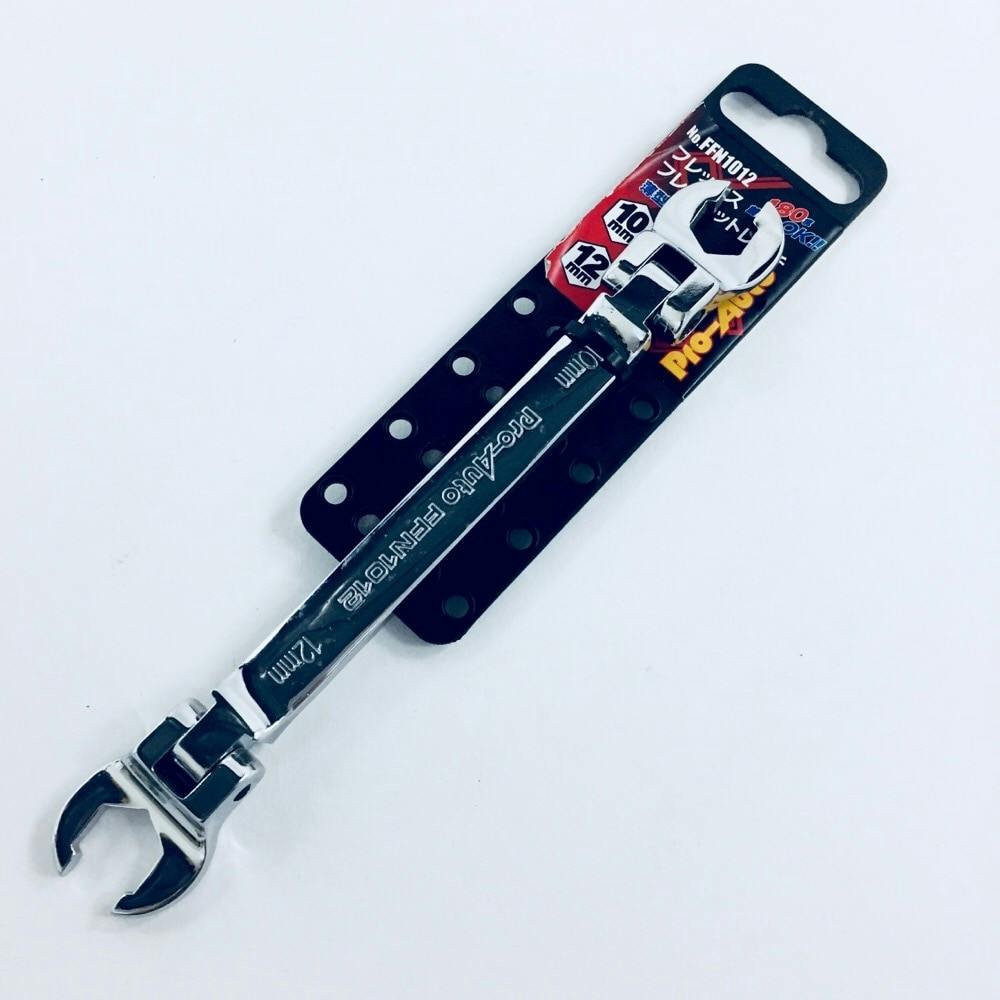 スエカゲ PA フレックスフレアナットレンチ 10×12 FNN1012 | 作業工具