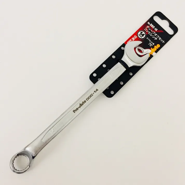 スエカゲツール Pro Auto ディープオフセットコンビレンチ 14mm DOC-14