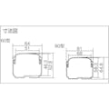 【CAINZ-DASH】パナソニックエレクトリックワークス社 スッキリダクト本体　グレー DAS080H【別送品】