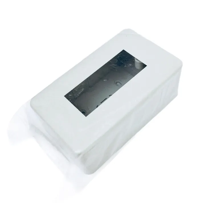 パナソニック フルカラー モダン露出増設ボックス 3コ用 ミルキーホワイト 高さ46mm WV7003W