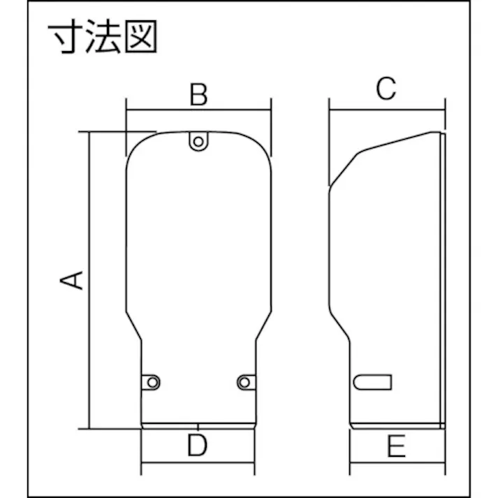 【CAINZ-DASH】パナソニックエレクトリック 壁面取出しカバー グレー DAS280H【別送品】