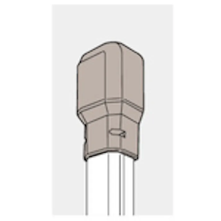 【CAINZ-DASH】パナソニックエレクトリックワークス社 壁面取出しカバー ブラック DAS280B【別送品】