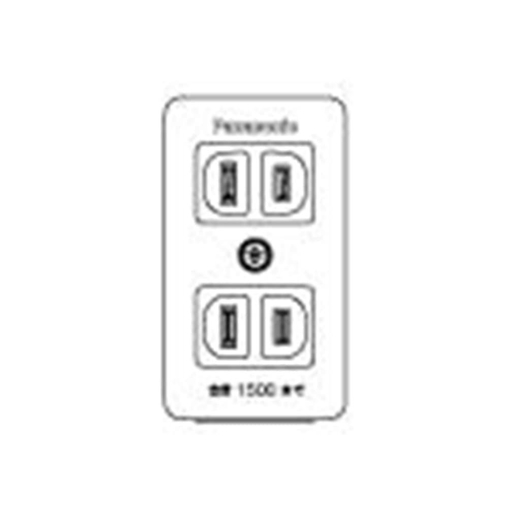 パナソニック ベターテーブルタップ 3コ口 15A 125V ブラック WH2163KB コンセント パナソニック ベターテーブルタップ 3コ口 15A 125V ブラック WH2163KB コンセント
