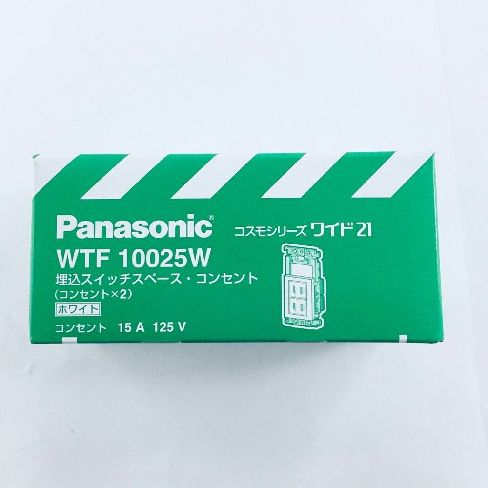 Ｐａｎａｓｏｎｉｃ ワイドスイッチ空き付コンセンＷＴＦ１００２５Ｗ｜ホームセンター通販【カインズ】