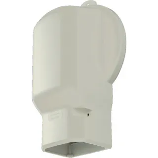 【CAINZ-DASH】パナソニックエレクトリックワークス社 壁面取出しカバーPタイプ アイボリー DAS260PW【別送品】