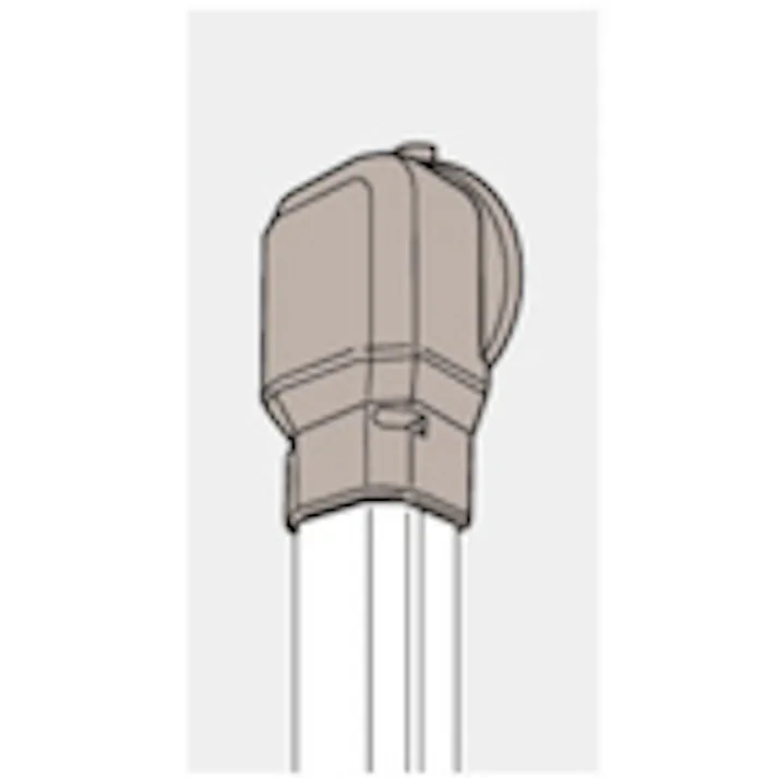 【CAINZ-DASH】パナソニックエレクトリックワークス社 壁面取出しカバーPタイプ ブラウン DAS280PA【別送品】