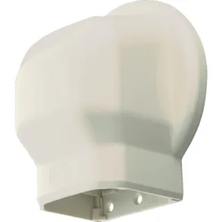 【CAINZ-DASH】パナソニックエレクトリックワークス社 壁面取出しカバーPタイプ室内用 DAS2802S【別送品】