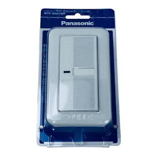 パナソニック コスモシリーズワイド21 埋込ほたるスイッチC 3路 プレート付 ホワイト WTP50521WP