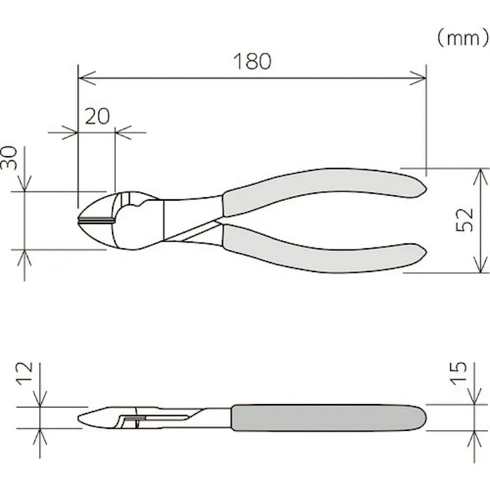 【CAINZ-DASH】エンジニア 鉄腕ニッパー NK-47【別送品】