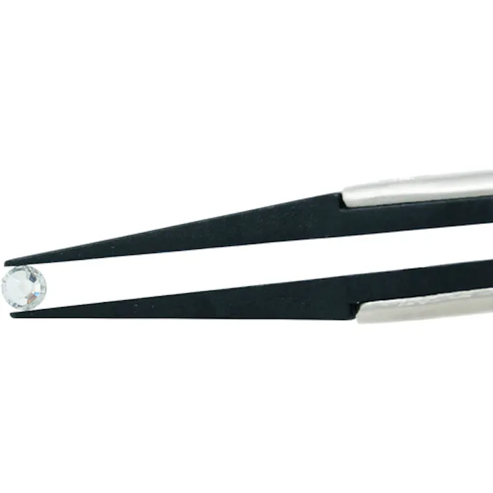 【CAINZ-DASH】エンジニア ESDピンセット 平タイプ PTZ-46【別送品】