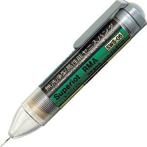 エンジニア 棒はんだ スペリオットRMA無洗浄ハンダ 0.6mm SWS-06 棒はんだ エンジニア 棒はんだ スペリオットRMA無洗浄ハンダ 0.6mm SWS-06 棒はんだ