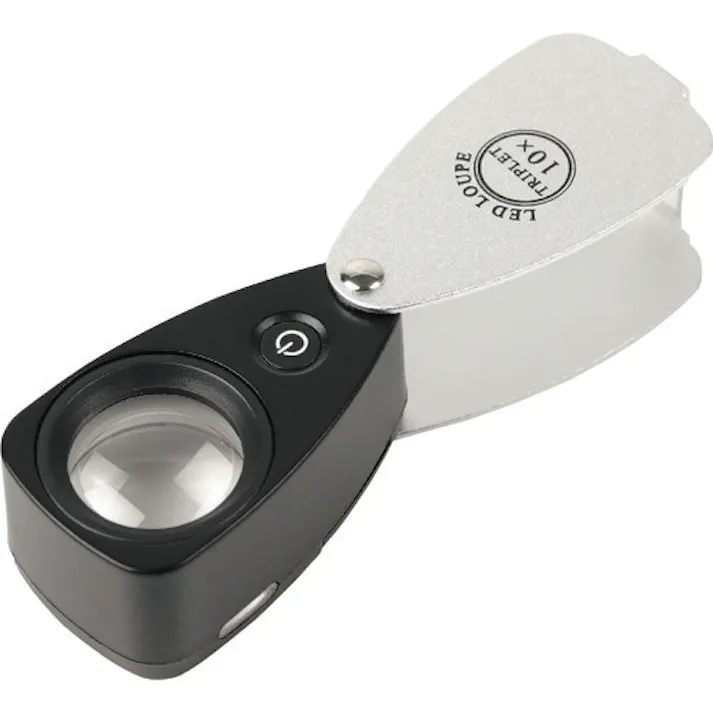 【CAINZ-DASH】エンジニア LEDポケットルーペ SL-37【別送品】