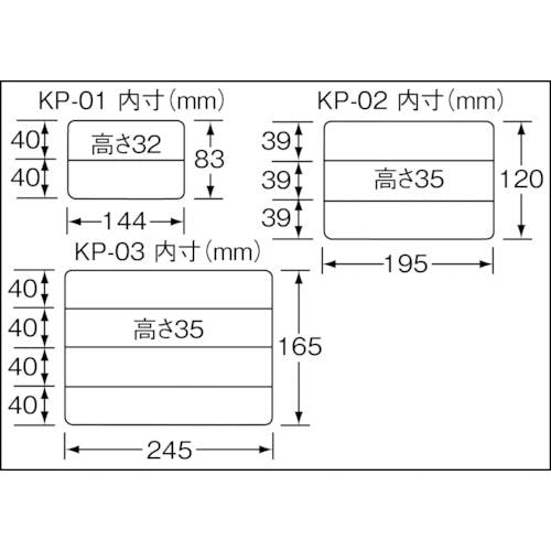 CAINZ-DASH】エンジニア パーツケース KP-02【別送品】 | 手作業