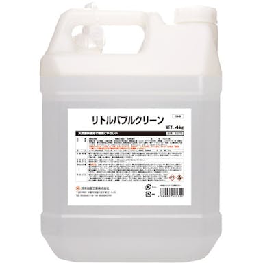 【CAINZ-DASH】鈴木油脂工業 業務用洗剤　リトルバブルクリーン　４ｋｇ S-2772【別送品】