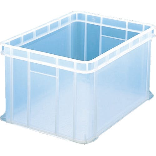 【CAINZ-DASH】トラスコ中山 Ｓ型透明コンテナ　３６Ｌ　透明 S-36TM【別送品】