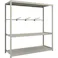 【CAINZ-DASH】トラスコ中山 スチールラック M2型軽中量棚 1760X600XH1800 3段 アーム1段 単体 M2-6663-A1【別送品】