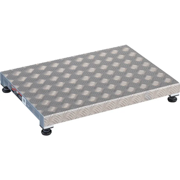 【CAINZ-DASH】トラスコ中山 低床式アルミ製ステップ 600X450XH90~120 TFS-0645AL【別送品】
