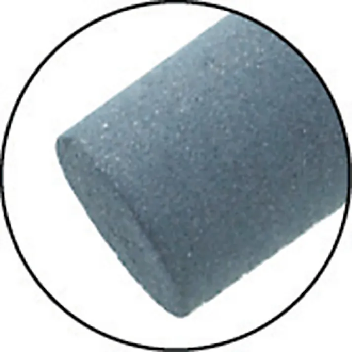 【CAINZ-DASH】トラスコ中山 高耐久ゴム軸付砥石 Φ8X幅20X軸3 #1000 10本入 GY10008VS【別送品】