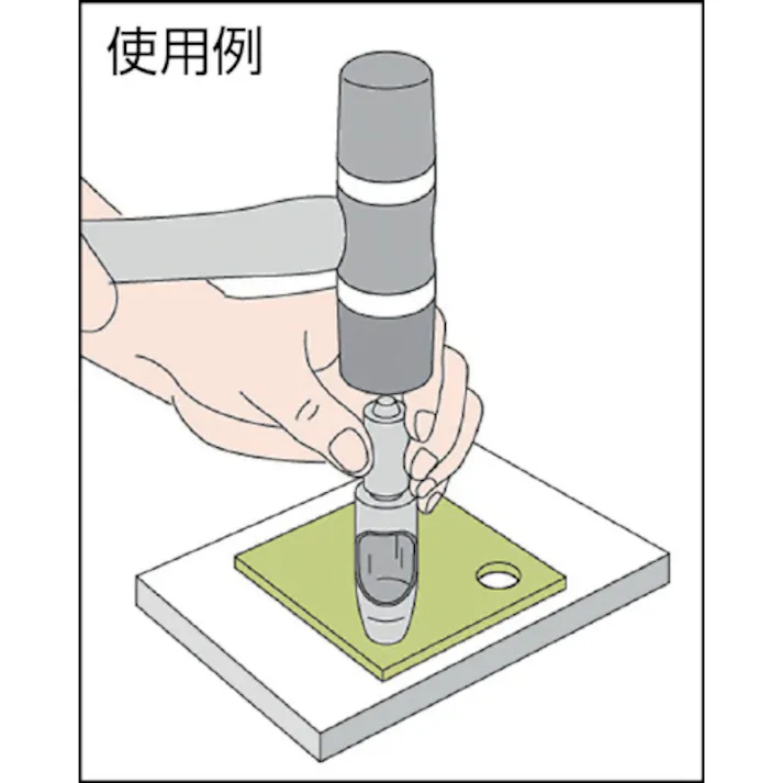 【CAINZ-DASH】トラスコ中山 ベルトポンチ 39mm TPO-390【別送品】
