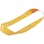 【CAINZ-DASH】トラスコ中山 ゴムバンド　結束用バンドリング　幅２０ｍｍ×折径３００ｍｍ　オレンジ　１０本入 TRBR20300OR【別送品】