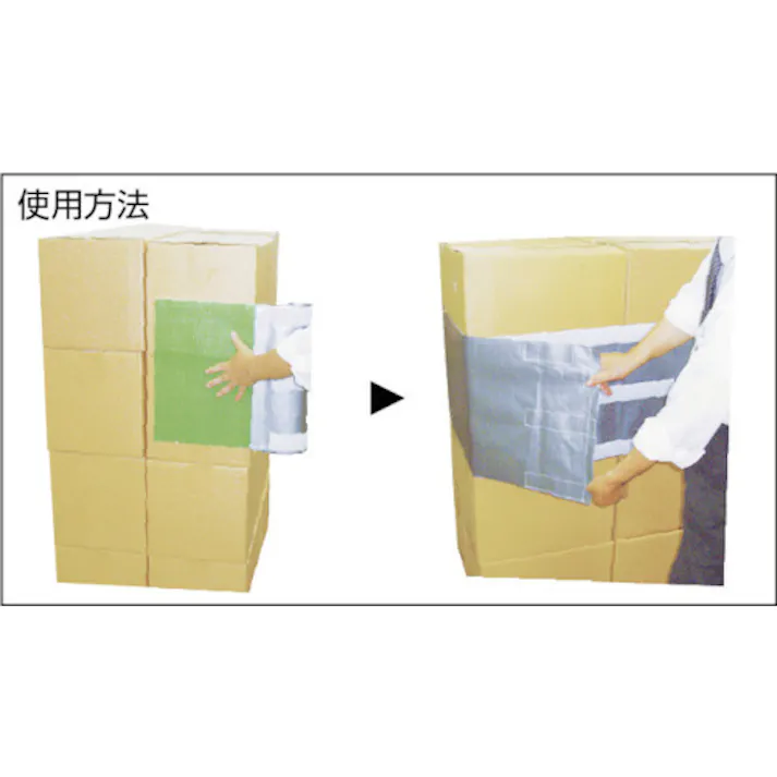 【CAINZ-DASH】トラスコ中山 荷崩れ防止粘着ベルト 幅600mmX長さ4.4m TRLPB600【別送品】