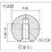【CAINZ-DASH】トラスコ中山 樹脂製握り玉 芯金なし 赤 Φ32×M10mm P-TPB32-10R【別送品】