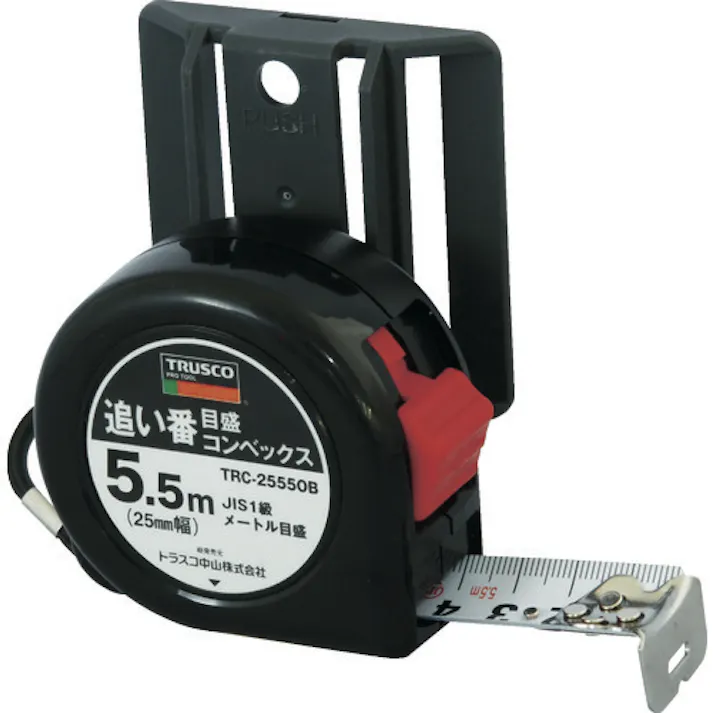 【CAINZ-DASH】トラスコ中山 追い番目盛コンベックス25mm幅 5.5m TRC-2555OB【別送品】