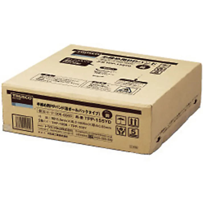 【CAINZ-DASH】トラスコ中山 手締用PPバンド 15.5mmX1000m巻 段ボールパック 黄 TPP-155YD【別送品】