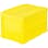 【CAINZ-DASH】トラスコ中山 オリコン　薄型折りたたみコンテナ　５０Ｌ　ロックフタ付　イエロー TR-C50B【別送品】