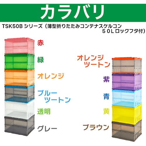 楽天市場】TRUSCO/トラスコ中山(株) オリコン 薄型