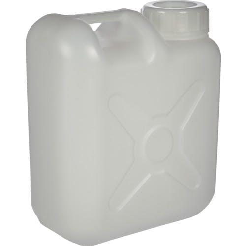 CAINZ-DASH】トラスコ中山 広口 ポリタンク（扁平缶） ２０Ｌ T0194