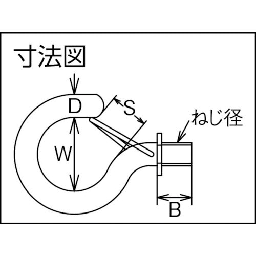 CAINZ-DASH】トラスコ中山 ステンレス ボルトフック【別送品】｜ホームセンター通販【カインズ】