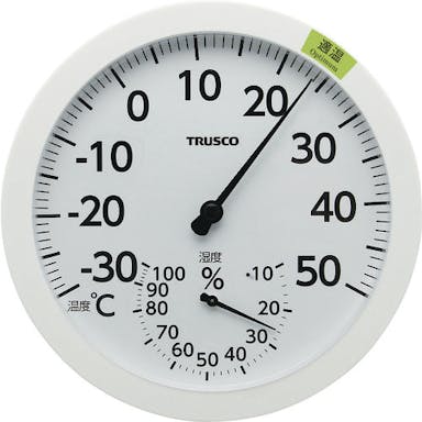 【CAINZ-DASH】トラスコ中山 アナログ温湿度計 AT-160【別送品】