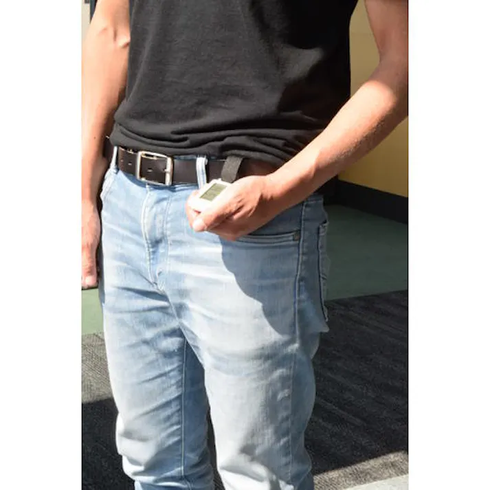 【CAINZ-DASH】トラスコ中山 防滴型ポータブル温湿度計 ウィズモ PTH-DP【別送品】