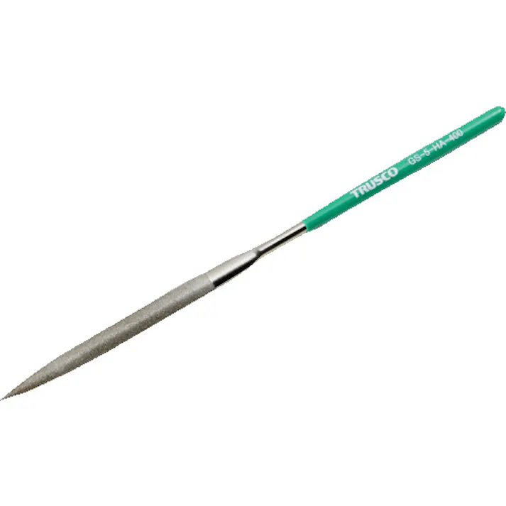 【CAINZ-DASH】トラスコ中山 ダイヤモンドヤスリ 精密用#400 半丸 1本入 全長200mm(5本組サイズ) GS-5-HA-400【別送品】
