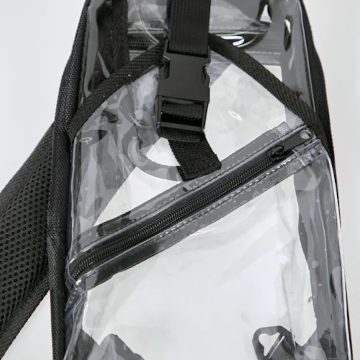 【CAINZ-DASH】トラスコ中山 エンジニアクリアバッグ ボディータイプ 330×170×50 TDEB100B【別送品】