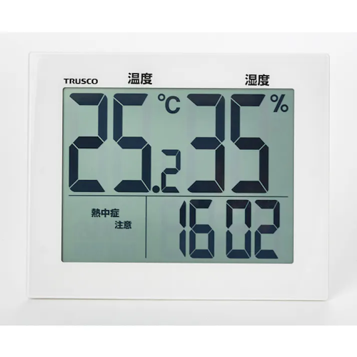 【CAINZ-DASH】トラスコ中山 大画面温湿度計 BTH-220【別送品】